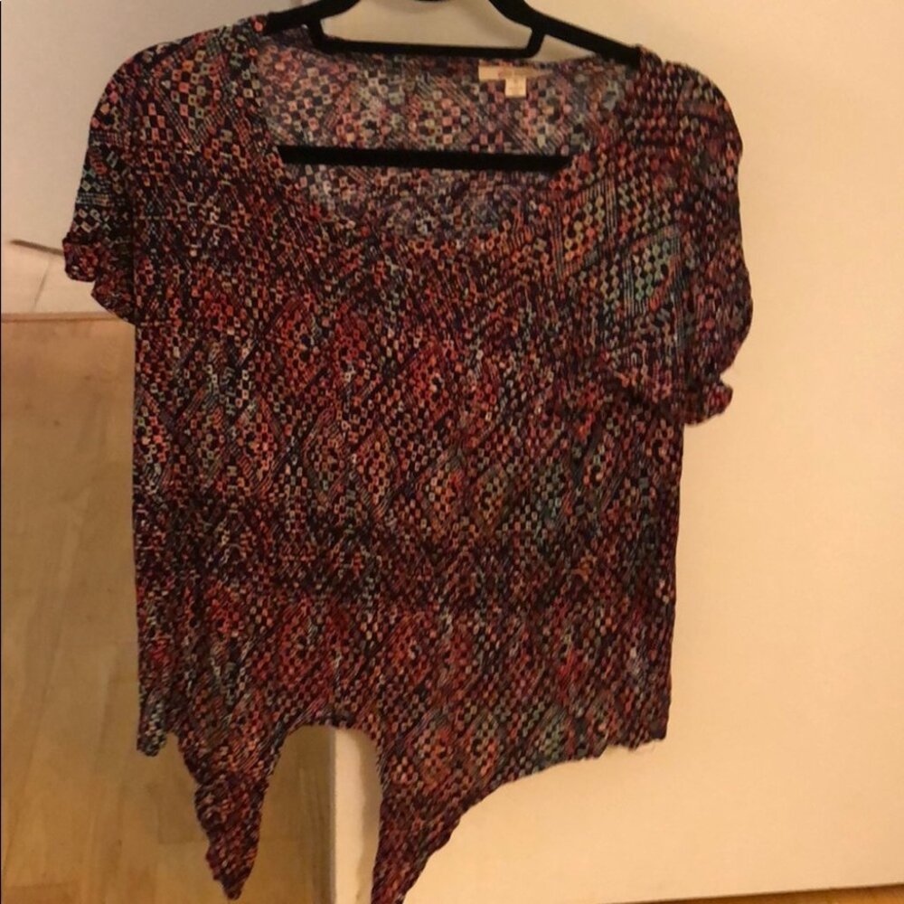 Ella Moss Maternity Tie front shirt